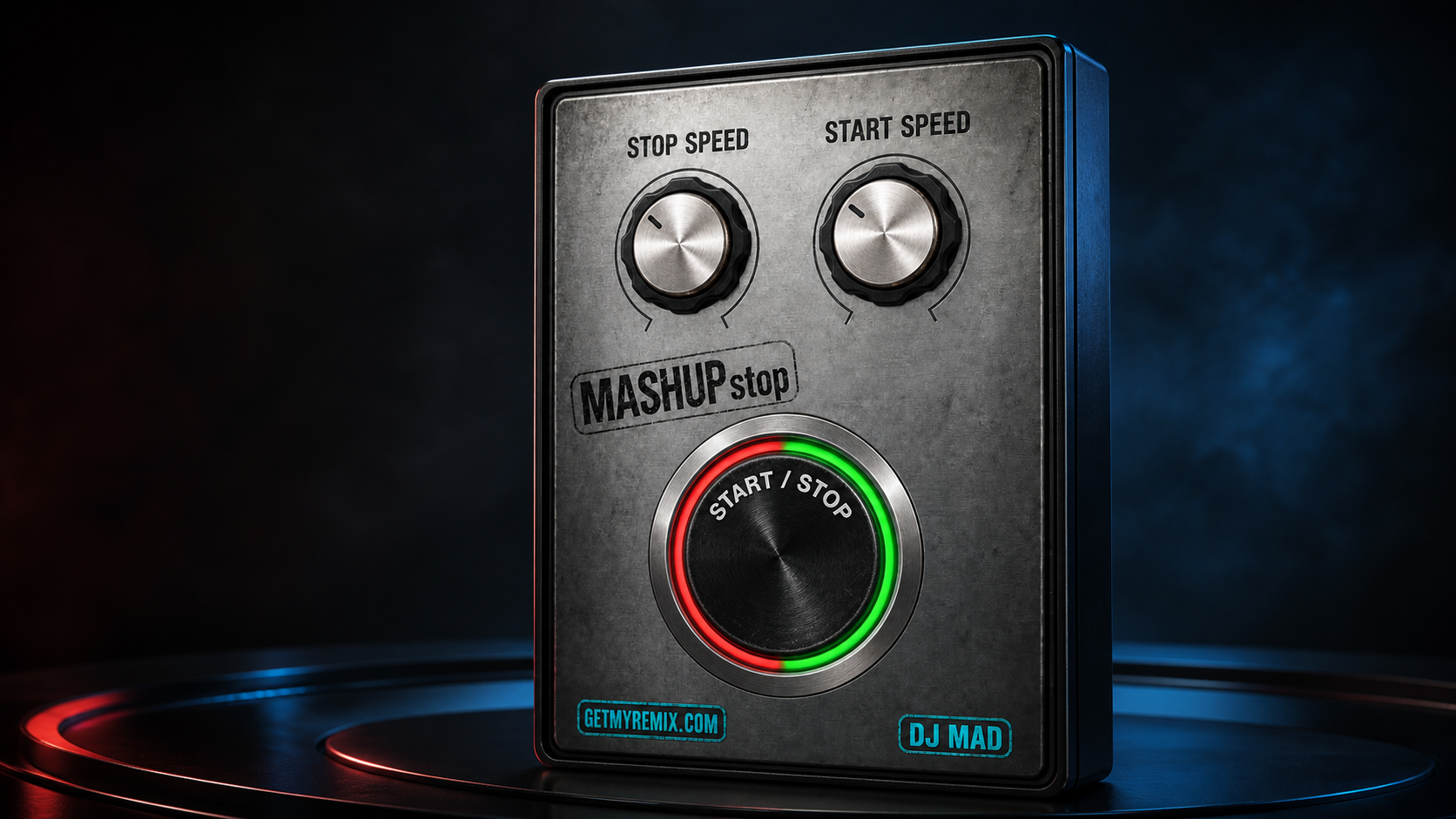MASHUPstop three-dimensional product render