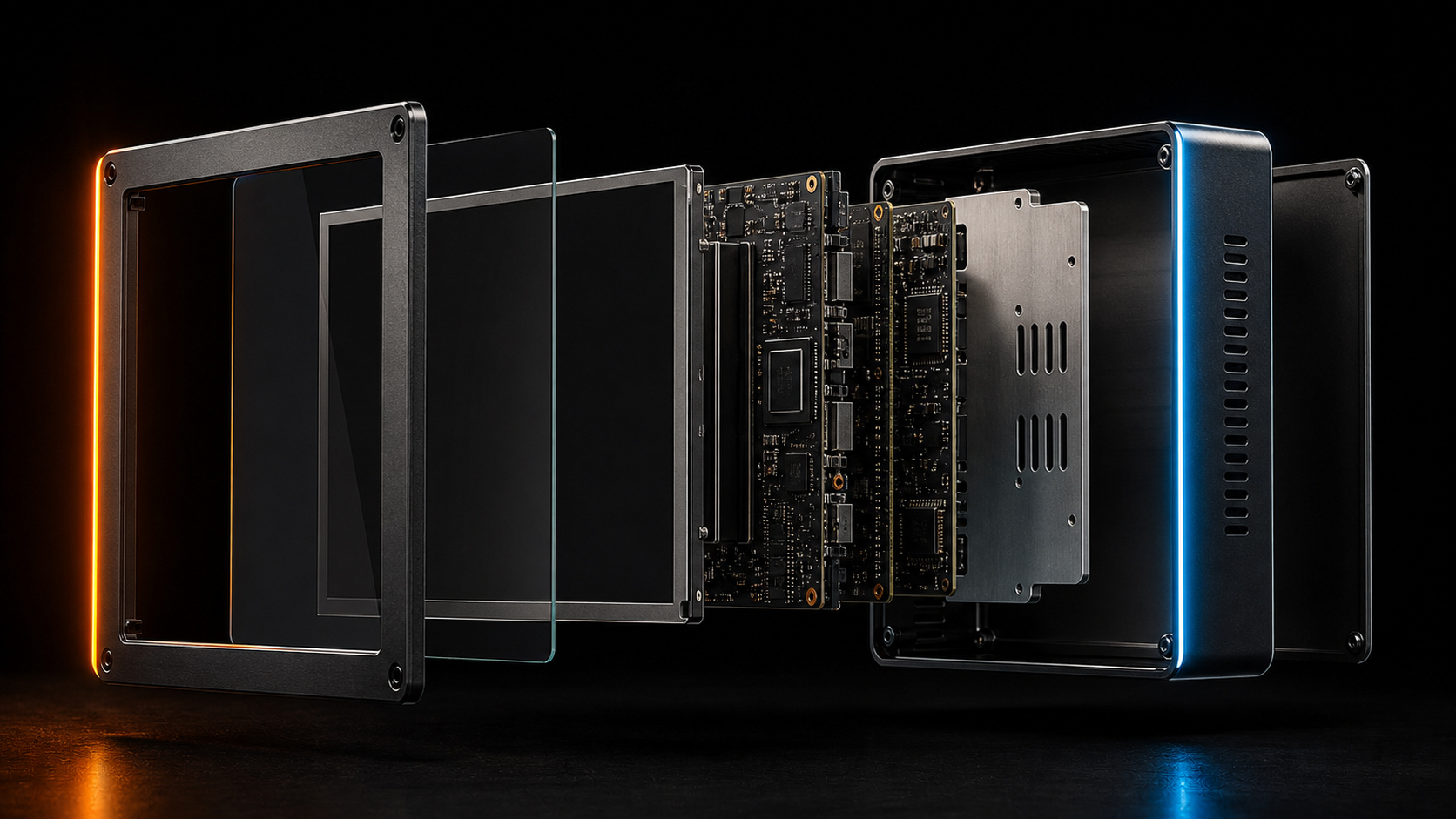 Mashup EFX exploded hardware artwork