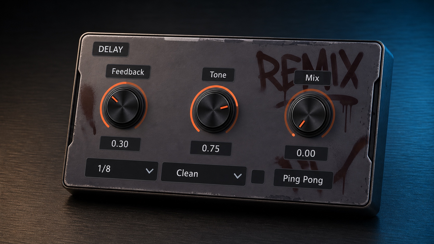 Mashup EFX performance delay controls