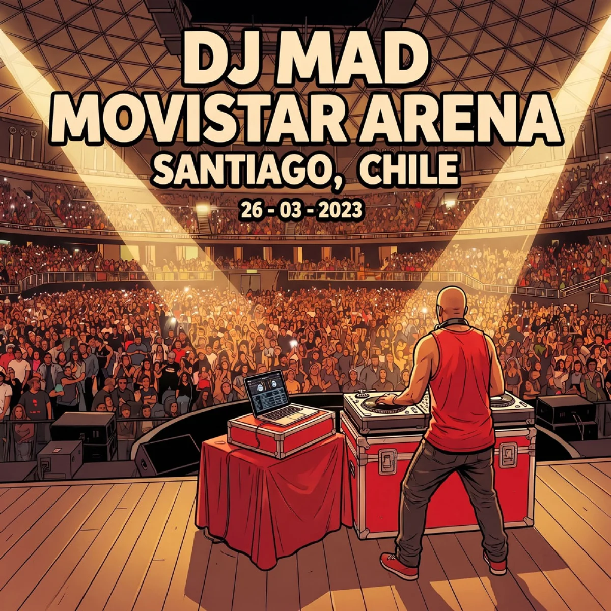 LIVE FROM SANTIAGO, CHILE 2023 cover