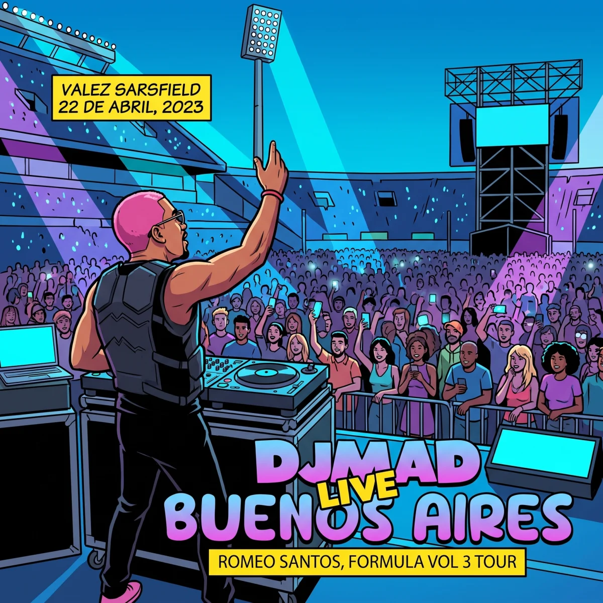 Live in Buenos Aires | Formula Tour 2024 | Romeo Santos cover