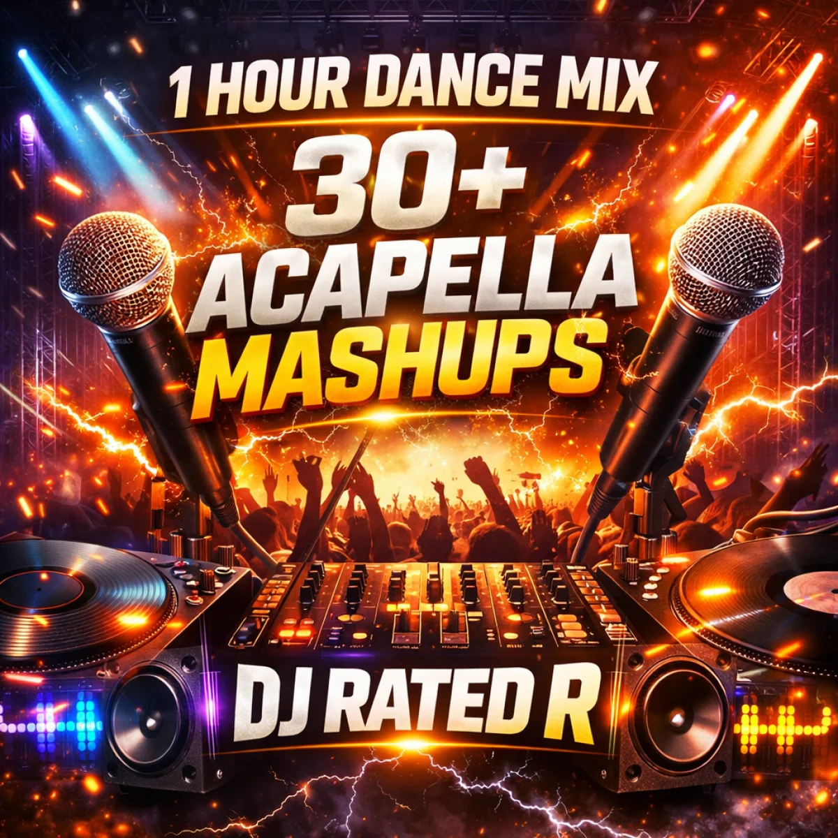1 Hour Dance Mix 🔥 | 30+ Acapella Mashups cover