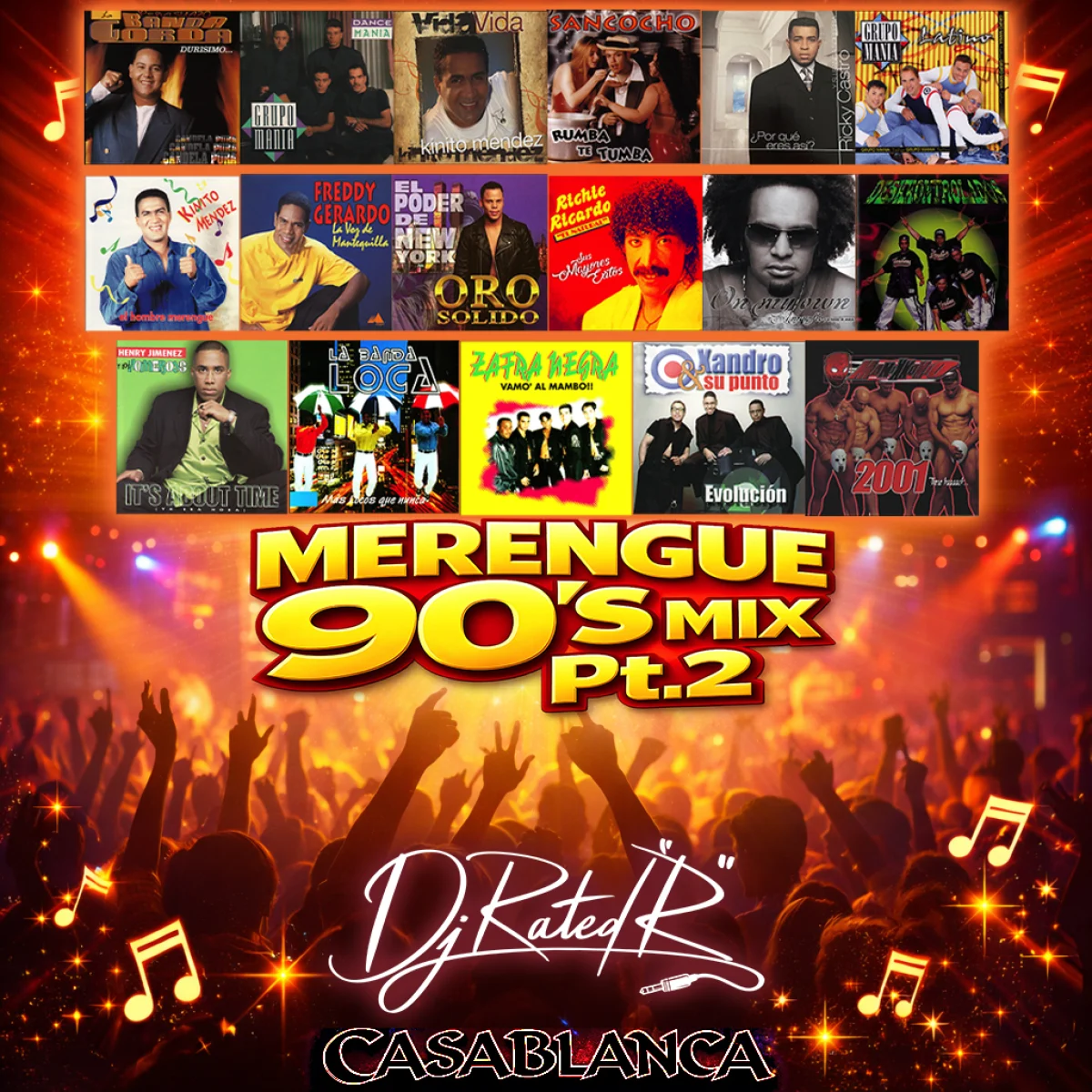 MERENGUE 90’s MIX PT. 2 🔥 | DJ Rated R cover